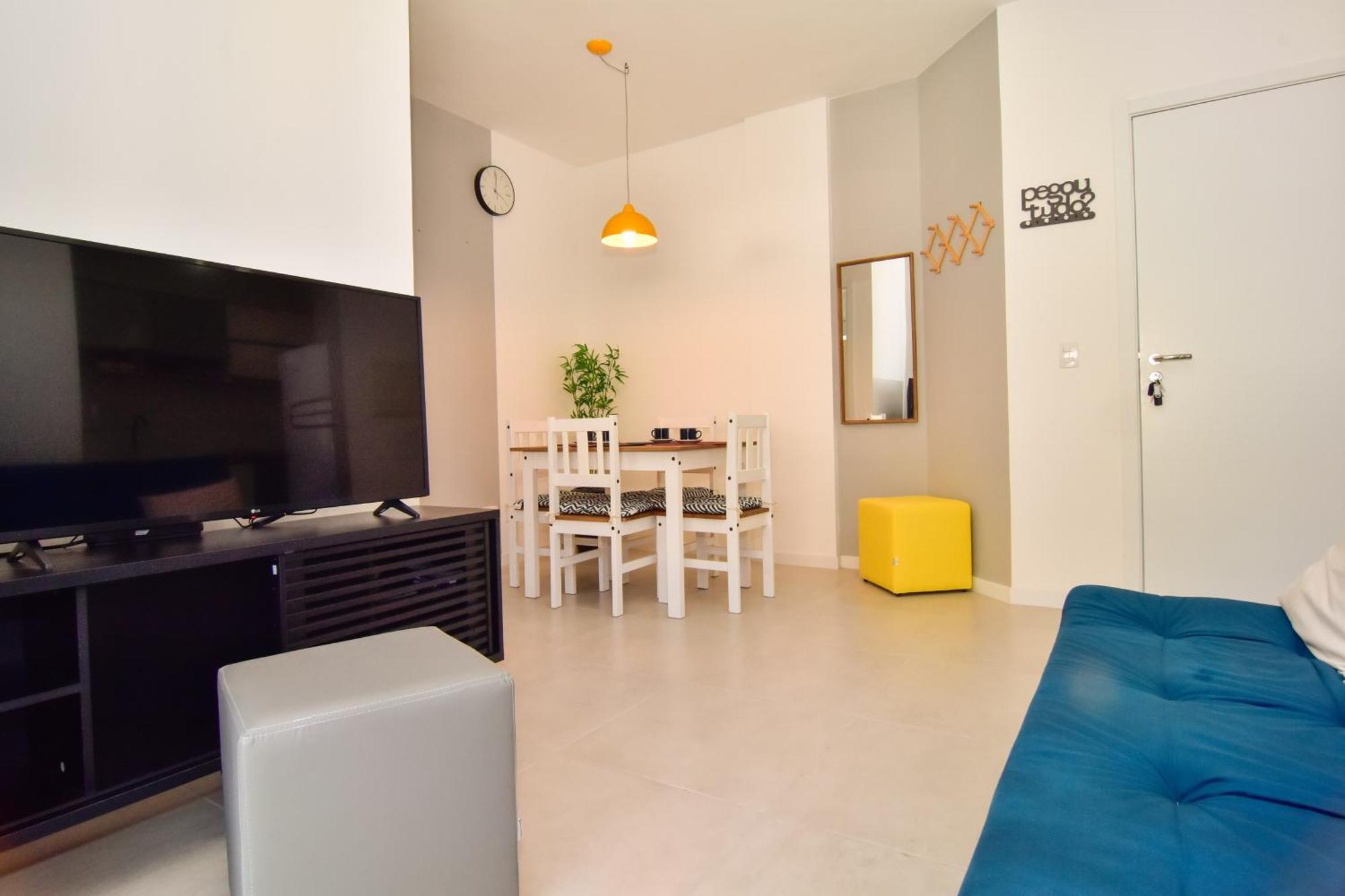 Apto Aconchegante 100M Da Praia Nos Ingleses P1155 ฟลอเรียนอโปลิส ภายนอก รูปภาพ